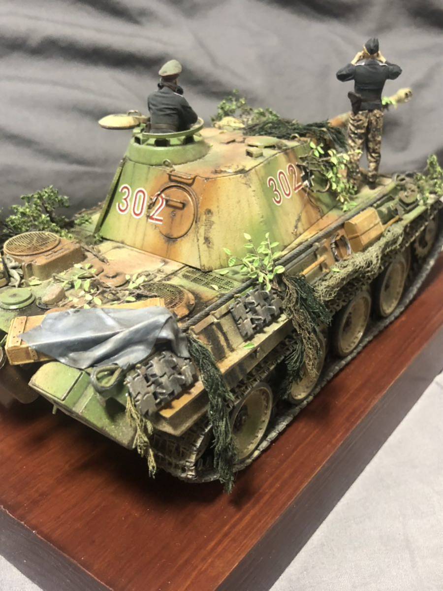 Yahoo!オークション - 1/35 ドイツ軍 パンター戦車 完成品 WW2 Yahoo!オークション - 1/35 ドイツ軍 パンター戦車 完成品 WW2