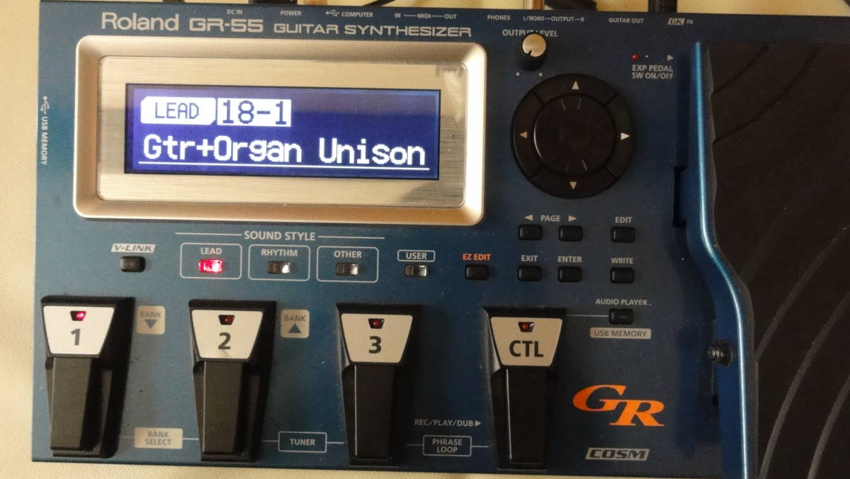 Roland GR-55 ギターシンセサイザー 楽器/器材 アンプ 楽器/器材 ...