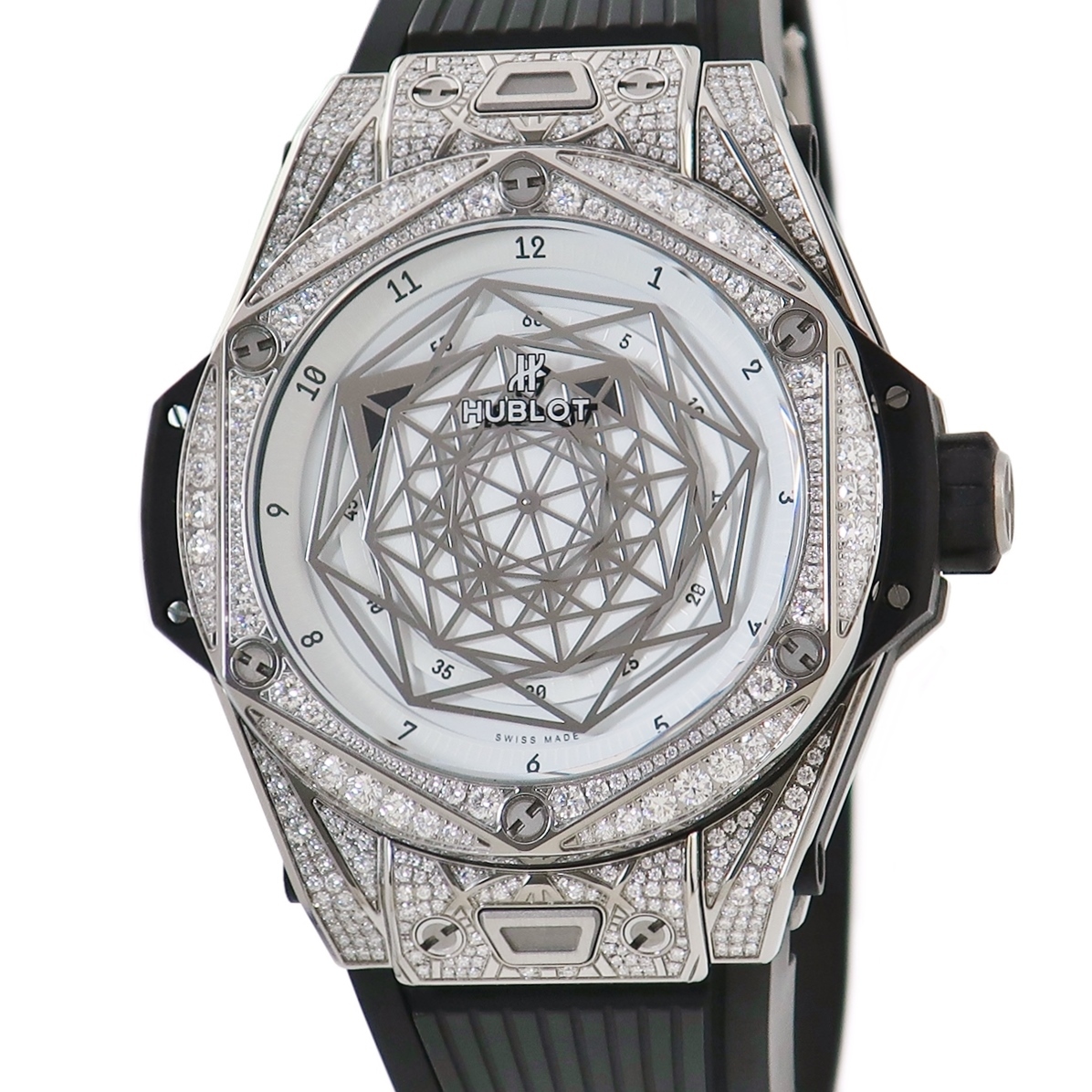 人気人気ウブロ HUBLOT 純正 ラバー ベルト ホワイト 白 ラバーベルト