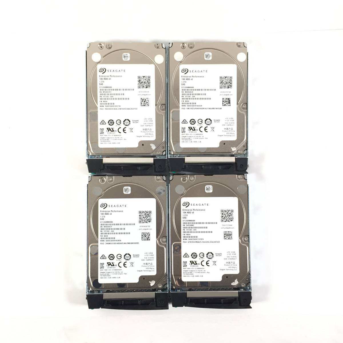 K5020265 SEAGATE 1.2TB SAS 10K 2.5インチ HDD 4点+ormondecollege.ie