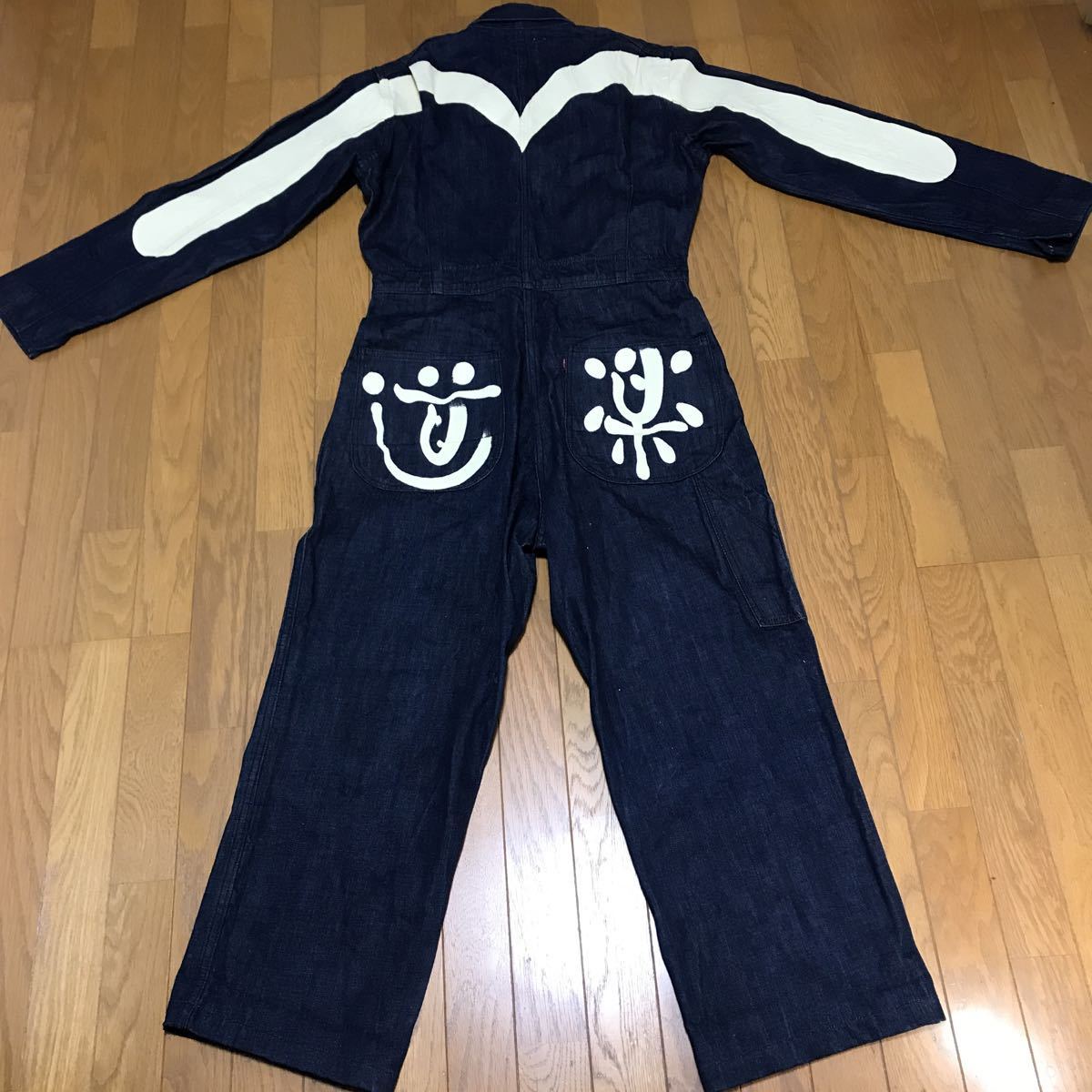 エヴィス EVISU ツナギ 道楽 LOT.1200 サイズ40 ファッション ブランド