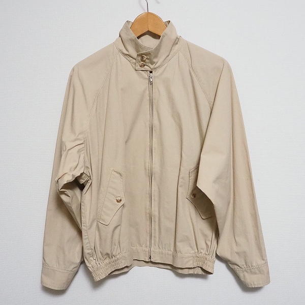 #anc バラクータ BARACUTA ブルゾン 40 ベージュ ジップアップ メンズ [779110]