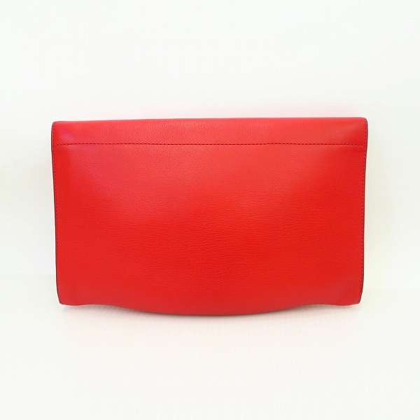 #anb Dell bo-DELVAUX clutch bag second bag MODELE DEPOSE red lady's [566955]
