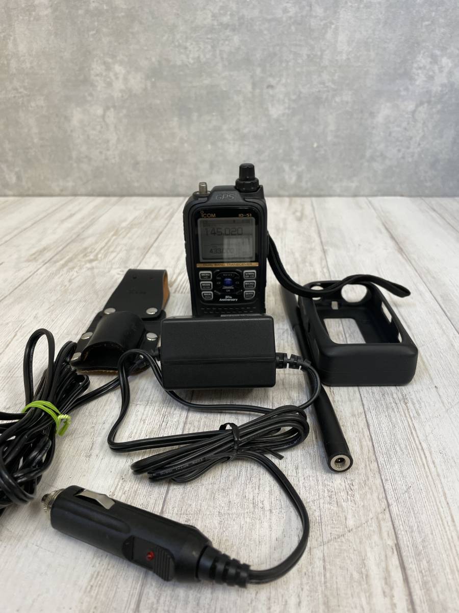 になります】 ICOM ID-51 PLUS 50th Anniversary DUAL BAND