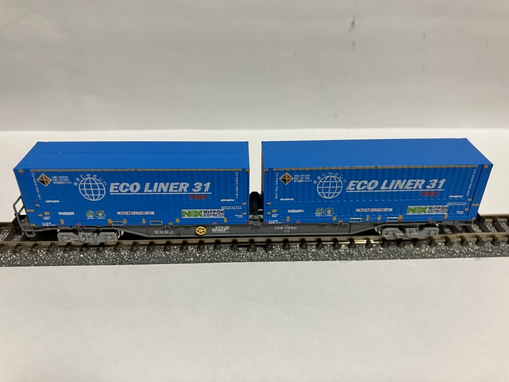 TOMIX コキ106-1080 朗堂・日本通運エコライナー31 R&S NXロゴ TOMIX コキ106-1080 朗堂・日本通運エコライナー31 R&S NXロゴ
