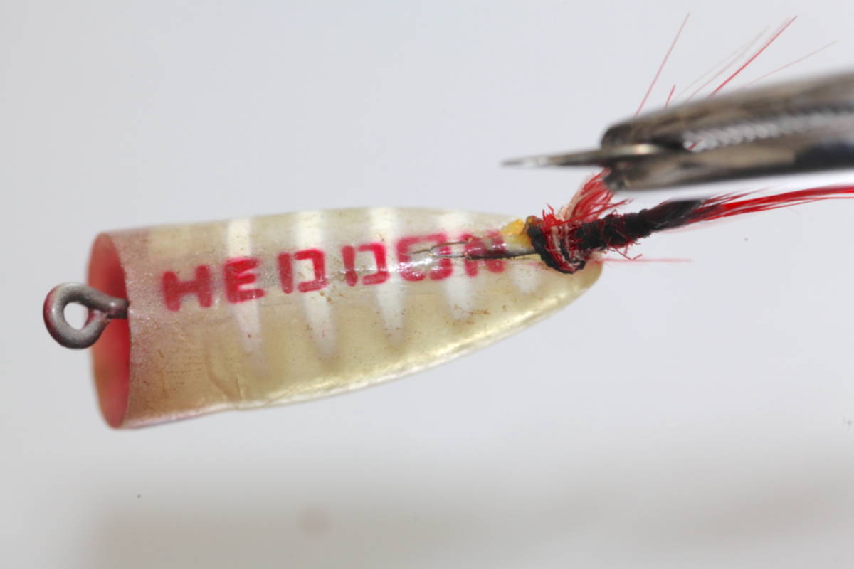 Heddon Popper Spook #940 WR ① ヘドン ポッパースプーク フライロッドルアー バスバグ サウスベンド クリークチャブ ワイルダーディルグ_画像4