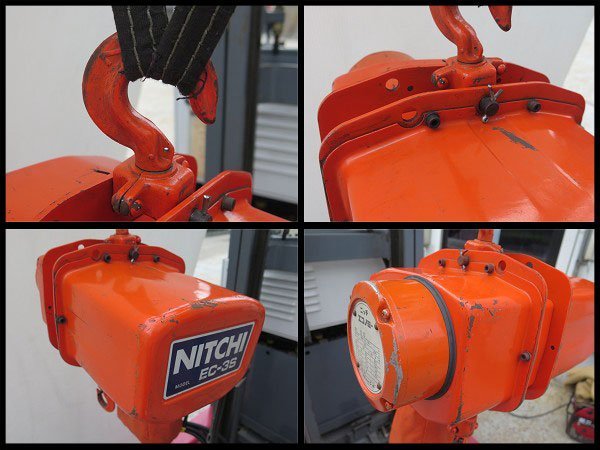 Bibian 比比昂- △NITCHI/ニッチ電動チェーンブロック250kg 200V Bibian 比比昂- △NITCHI/ニッチ電動チェーンブロック250kg 200V