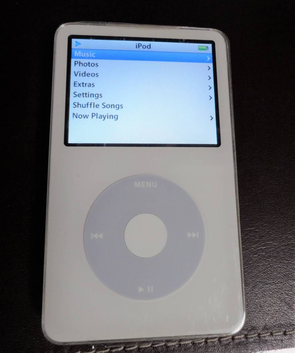 新品未開封】Apple iPod 30GB WHITE MA444J/A-