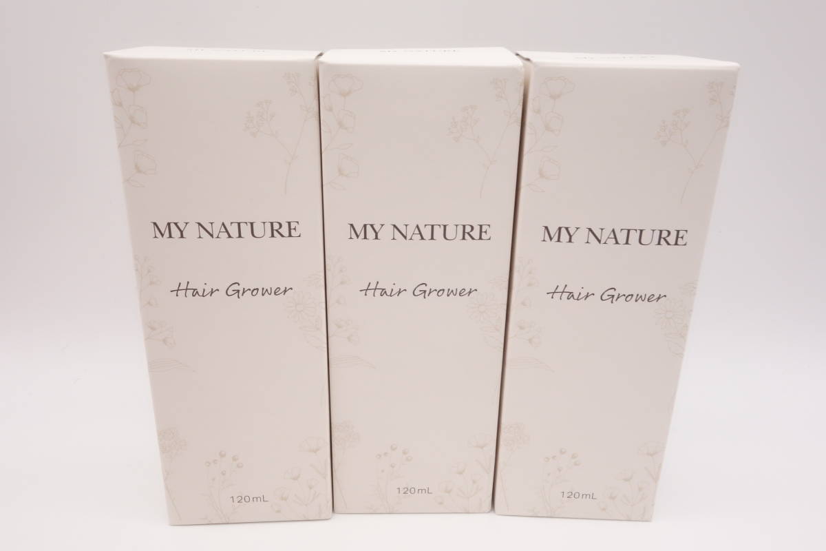 ☆マイナチュレ 薬用育毛剤 MY NATURE 120mL×3本☆管理番号5