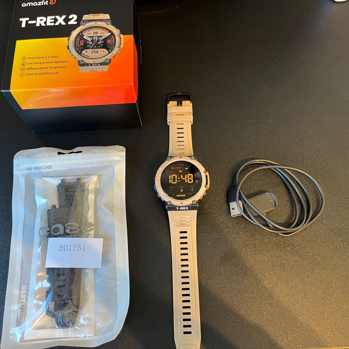 (オマケ付)Amazfit T-Rex 2 スマートウォッチ