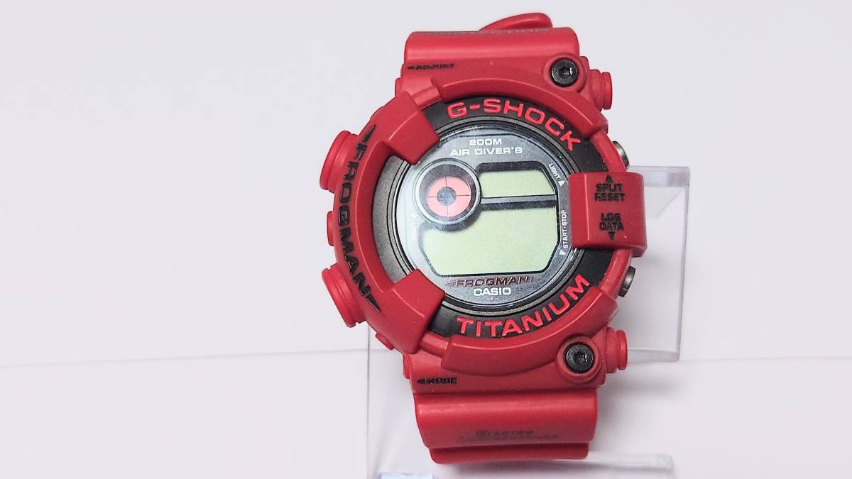 G-SHOCK FROGMAN DW-8200F-4JR G-ショック 赤蛙 | electrogroup-07.com