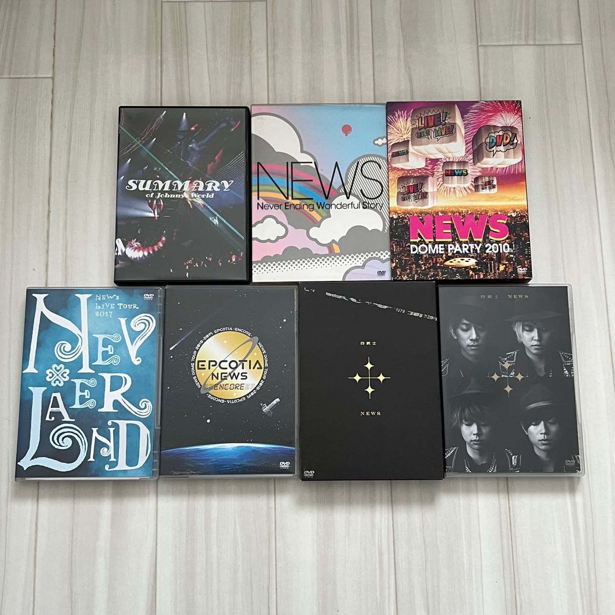 NEWS LIVE DVD•Blu-ray7枚セット tmgghana.com