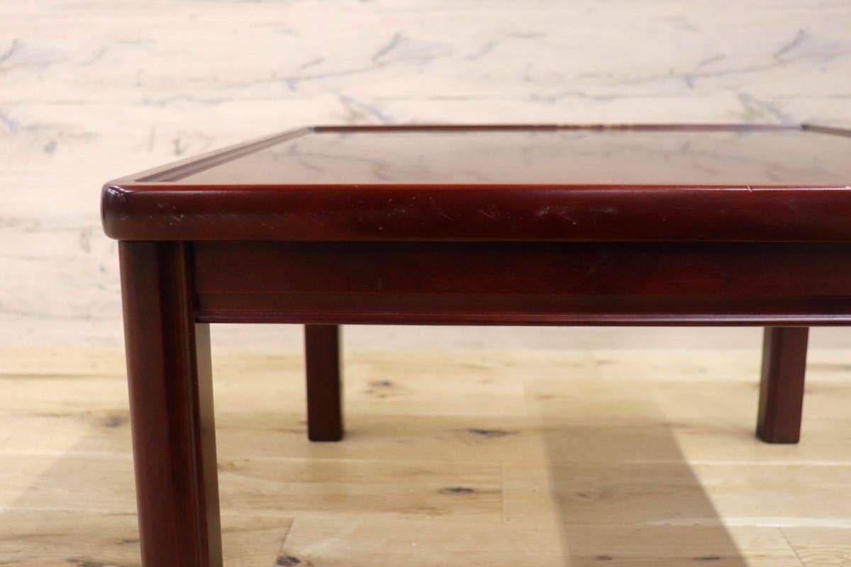 GMFK550○モリシゲ / MORISHIGE 座卓 座敷 和室 ローテーブル センターテーブル 木製 和モダン アンティークの画像6