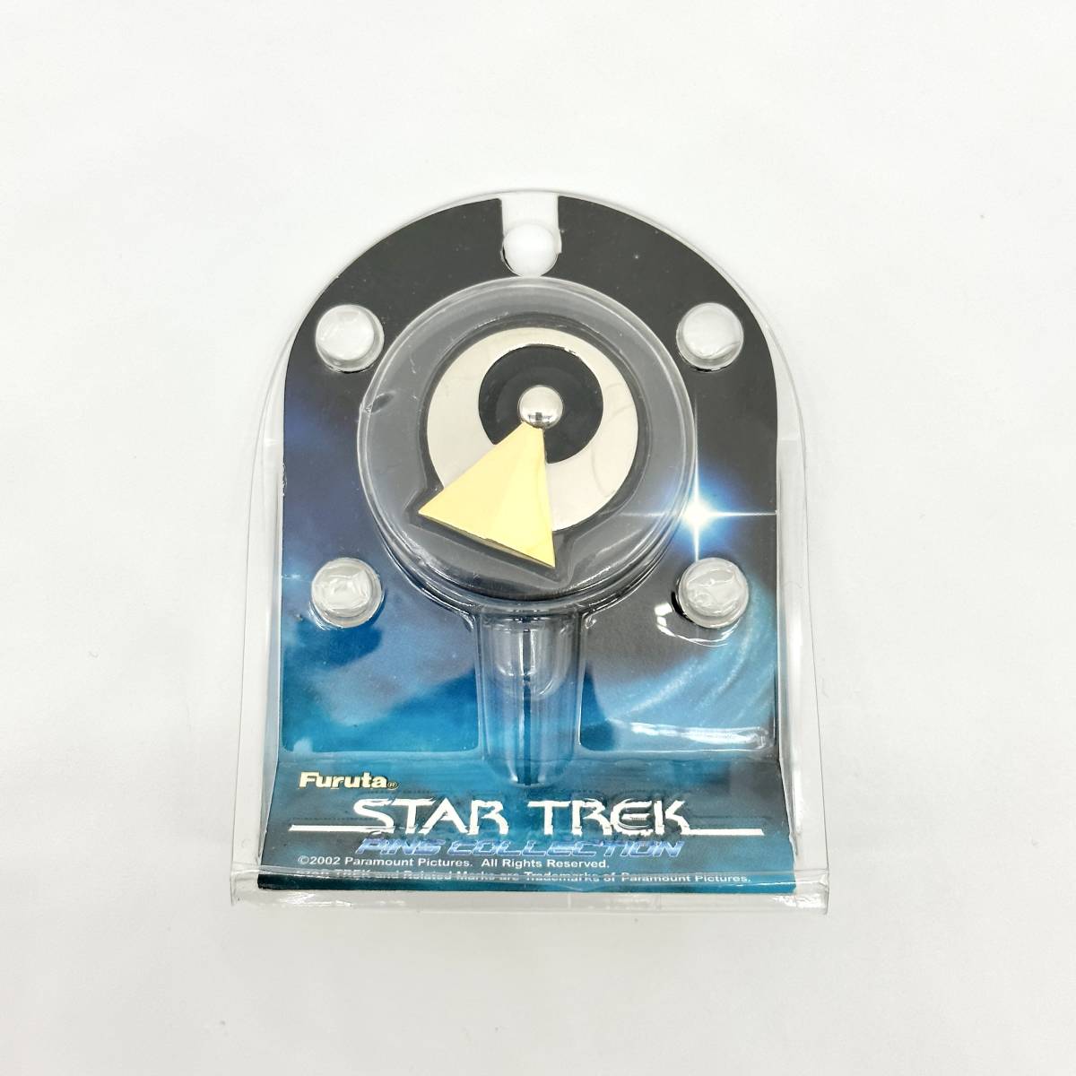 フルタ スタートレック ピンズコレクション バルカンIDIC ピンバッジ STAR TREK の画像1