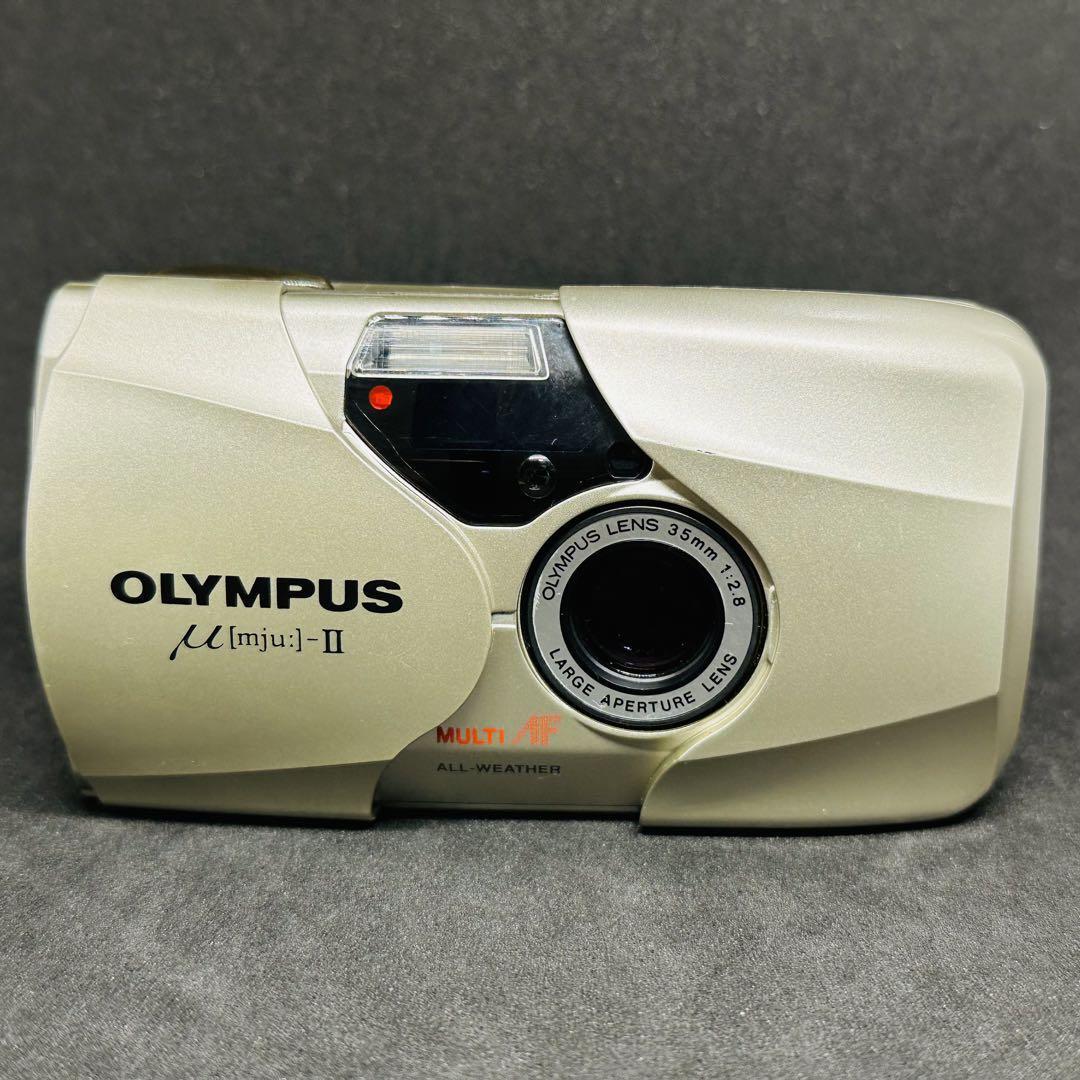 新しい到着 μ OLYMPUS OLYMPUS mju mju ii フィルムカメラ ミュー2 ミュー2 μ フィルムカメラ