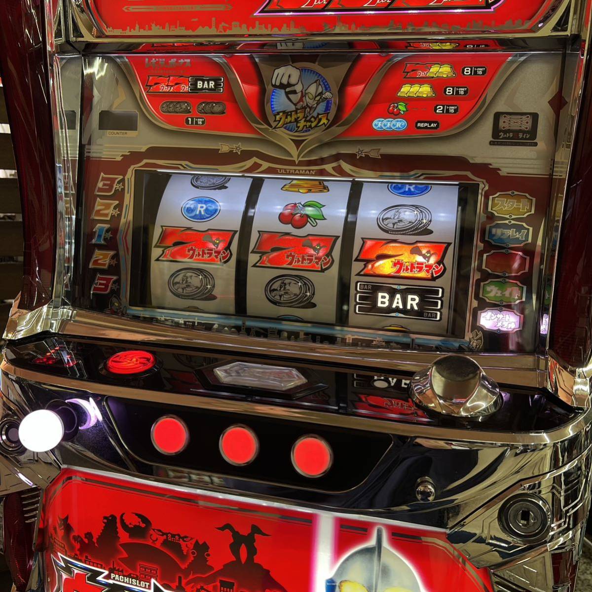 七匠 パチスロ ウルトラマン パチスロ中古実機 スロット中古実機 （不要機付） 通販