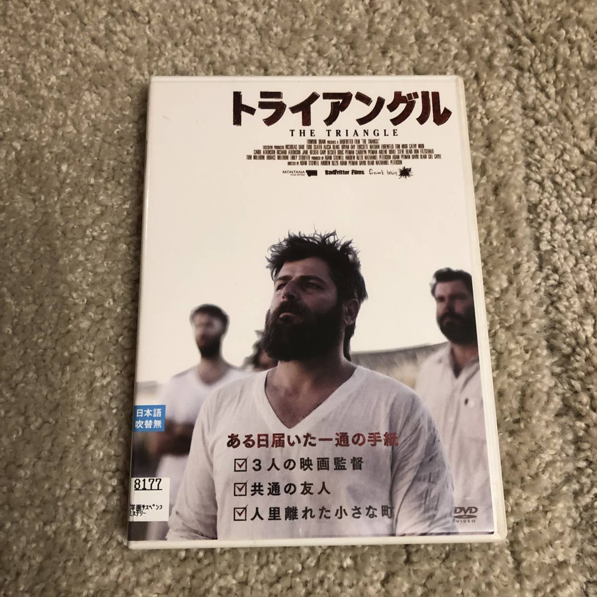 邦画DVD 「トライアングル」ある日届いた一通の手紙 ３人の映画監督 共通の有人 人里離れた小さな町