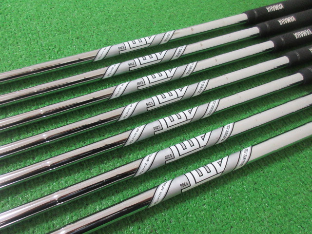 ミズノ MP-5 アイアンセット TOUR 7本 WHITE(S200) #4-Pw AMT クラブ