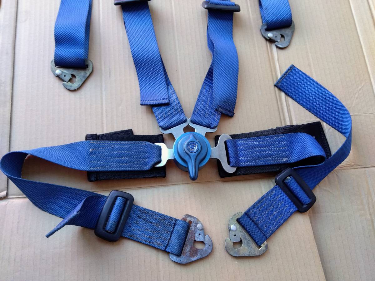 wi Ran z cam-lock 4P 4 -point type seat belt blue Club 4 WILLANS CLUB 4×4 racing Harness 