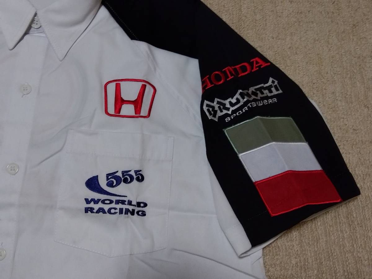 人気の新作 2391 ラッキーストライク ピットシャツ F1 HONDA BAR レア