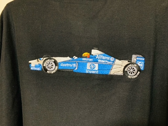ウィリアムズ BMW F1 ポロシャツ LLサイズ相当 ピットシャツ ウィリアムズ BMW F1 ポロシャツ LLサイズ相当 ピットシャツ