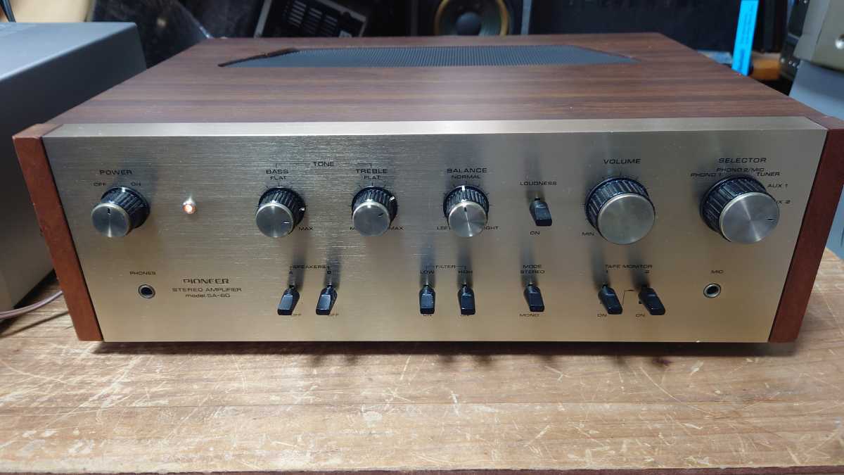 PIONEER プリメインアンプ SA-60 ジャンク_画像1