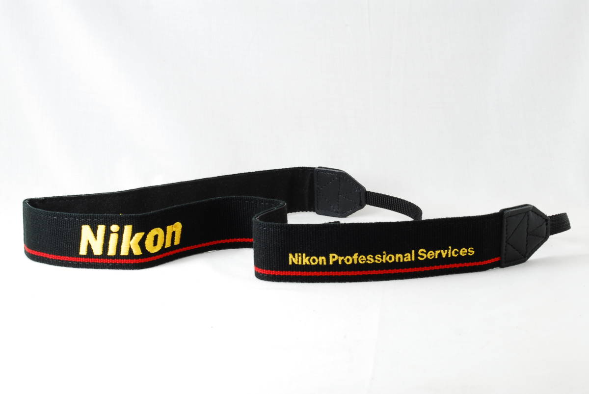 ☆Nikon ニコン Professional Services プロストラップ 刺繍 プロフェッショナル サービス プロスト NPS 海外版 ストラップ Camera Strap☆_画像1