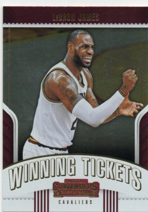 【Lebron James】 2018-2019 Panini Contenders Winning Tickets #20_画像1