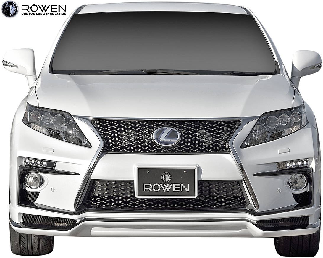 【M's】レクサス 前期 10系 RX450h GYL10W (2009.1-2012.3) ROWEN F-SPORT 後期ルック フロントバンパー LED付 ／／ ロェン 1L004A00_画像3