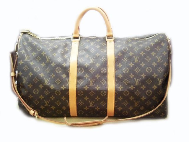 □Louis Vuitton ルイヴィトン モノグラム キーポル バンドリエール 55