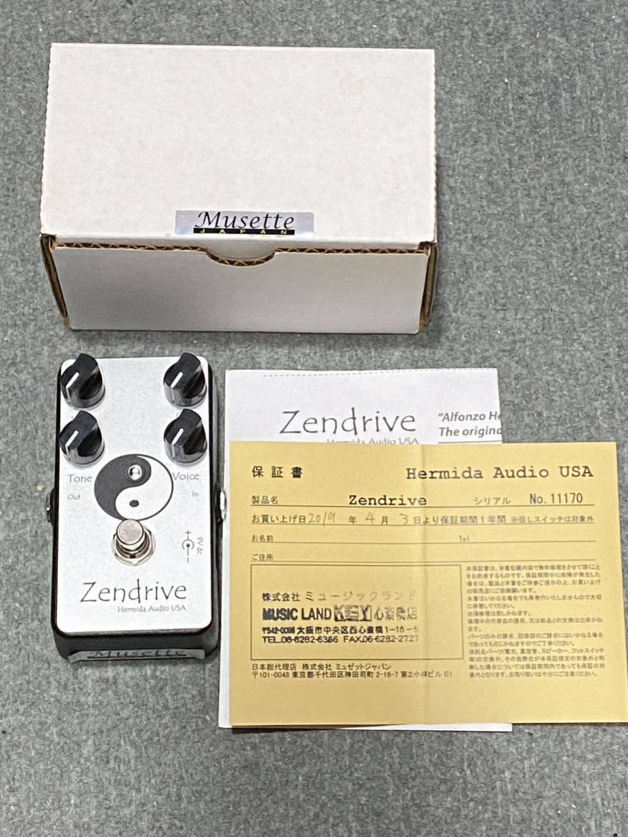 ☆ほぼ新品☆Hermida Audio USA / Zendrive ホビー、カルチャー 楽器