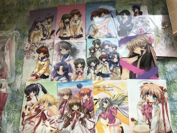138クリアファイル Key タイトーくじ 12枚まとめセット リトル