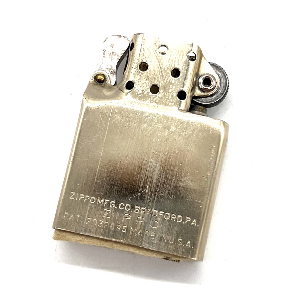 □【希少品】ZIPPO ジッポー PAT.2032695 1947-1949年 3バレル