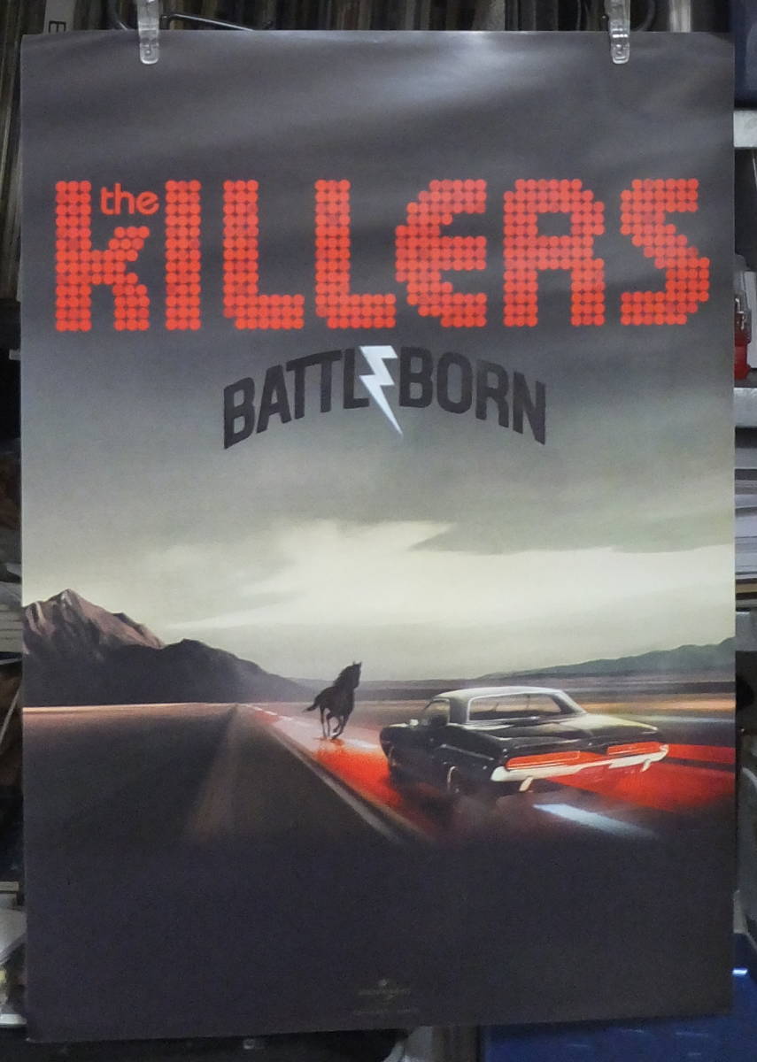 ザ・キラーズ THE KILLERS - BATTLE BORN /ポスター!!_画像1