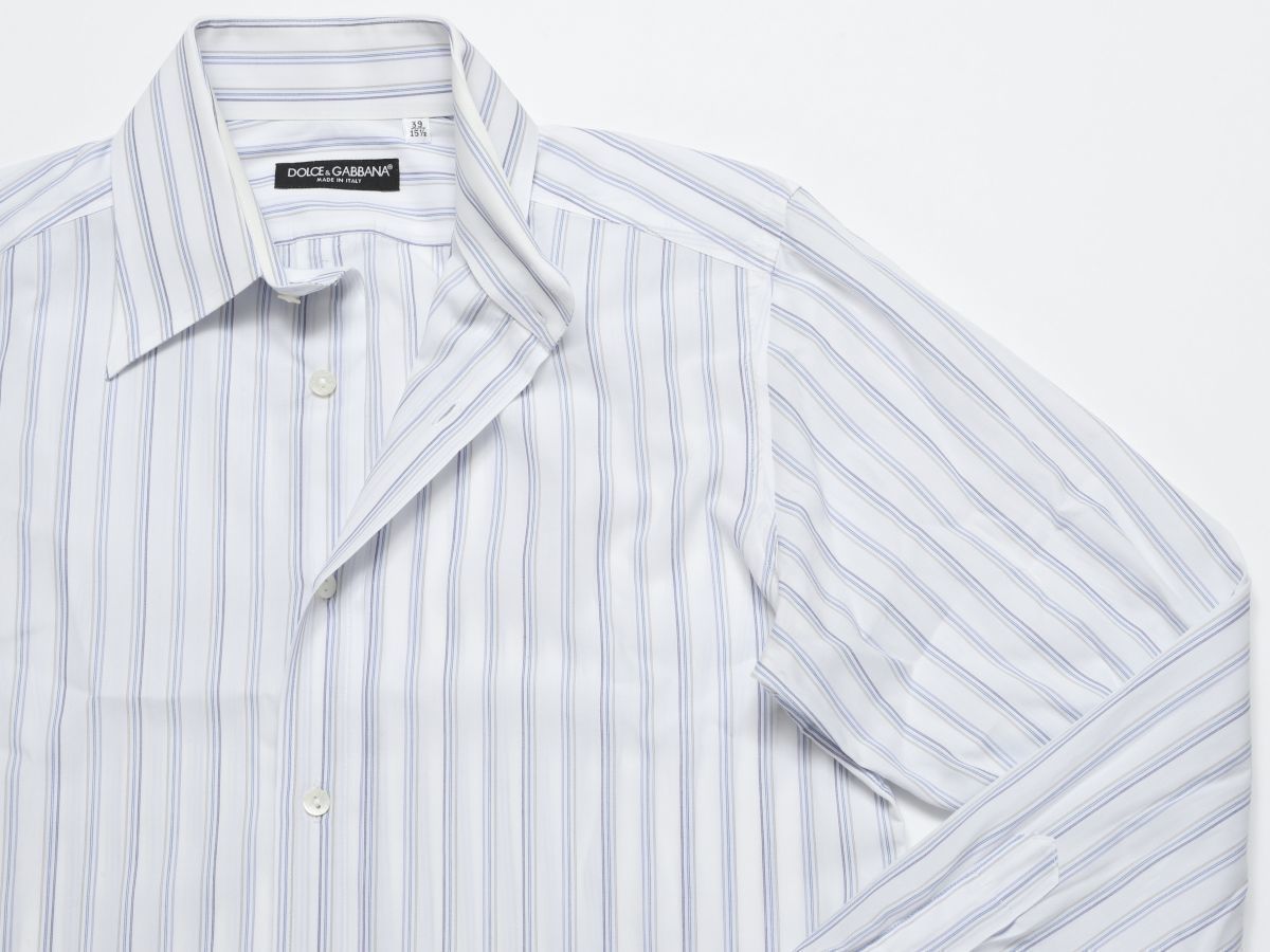 Dolce &GabbanaコットンDGロゴデニム長袖シャツ 2022特集 - istoria.md