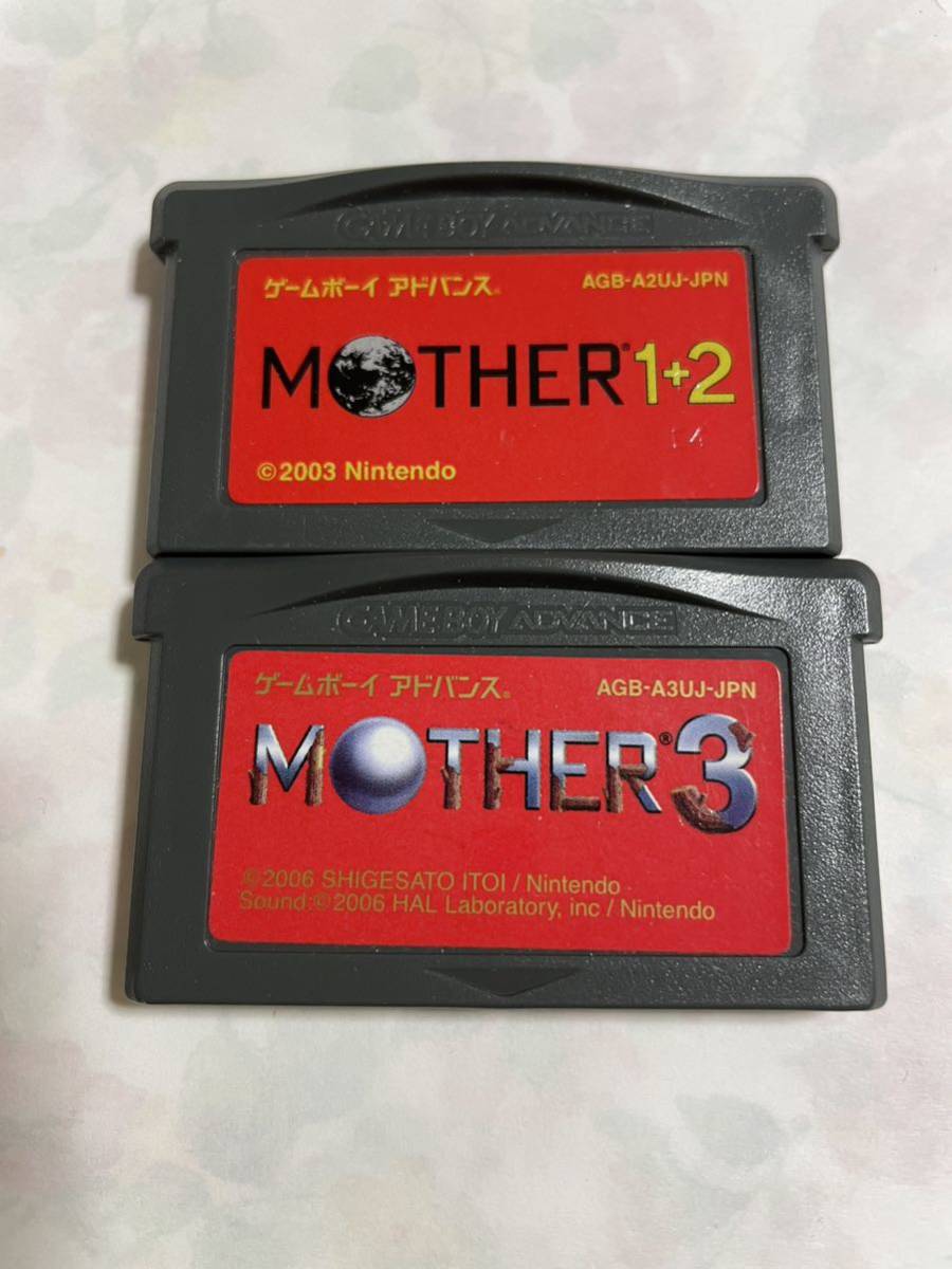 ゲームボーイアドバンス GBA MOTHER1+2 MOTHER3(ロールプレイング