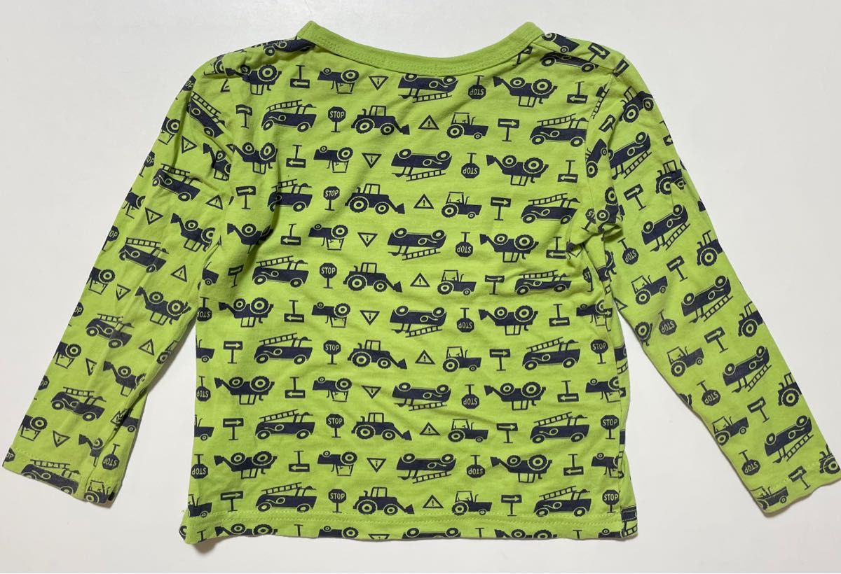 サンカンシオン 長袖 Tシャツ ロンT 110サイズ 子供服 キッズ 綿素材