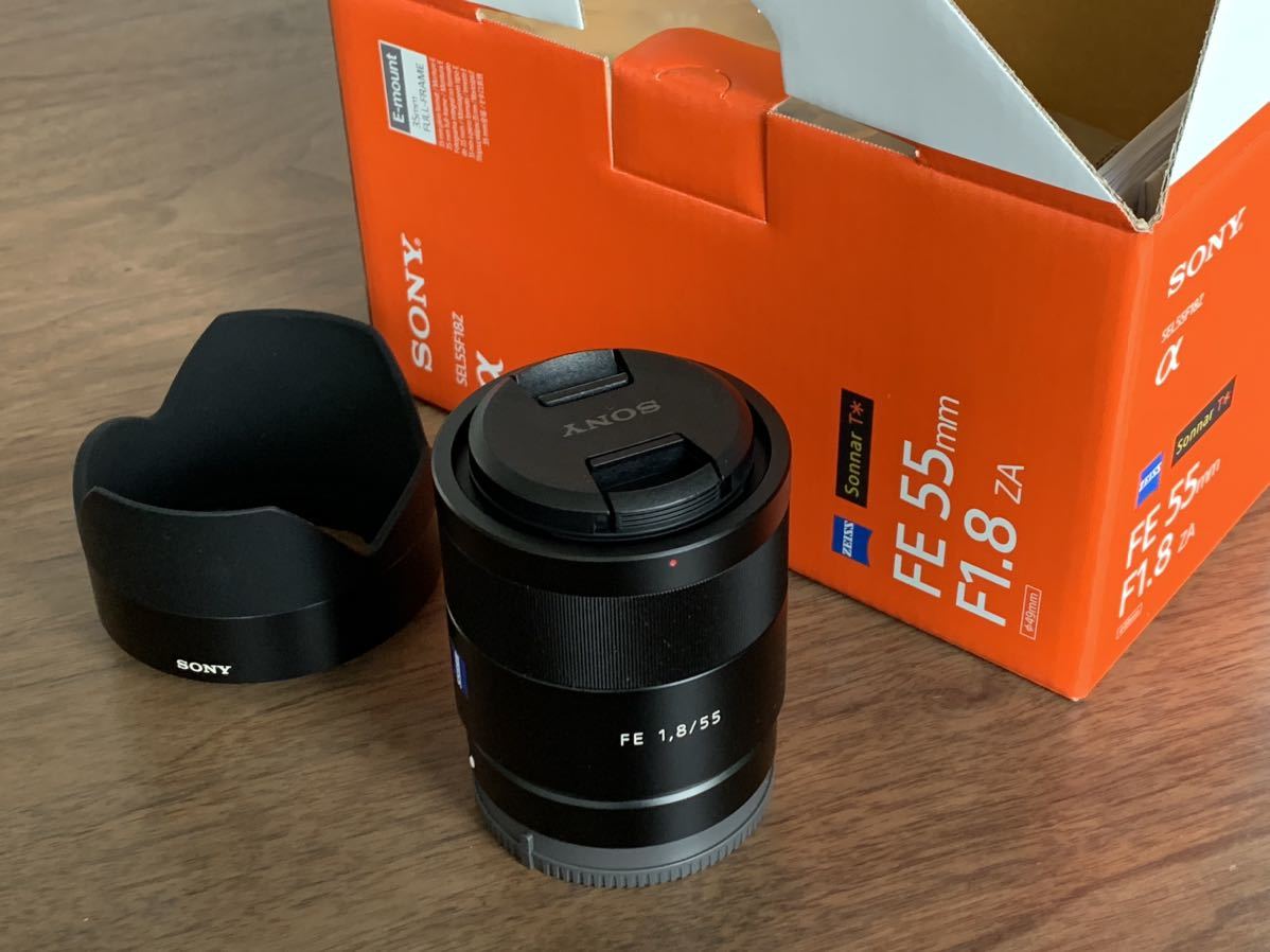 ヤフオク! - SONY SEL55F18Z（ソニー FE55mm F1.8ZA）