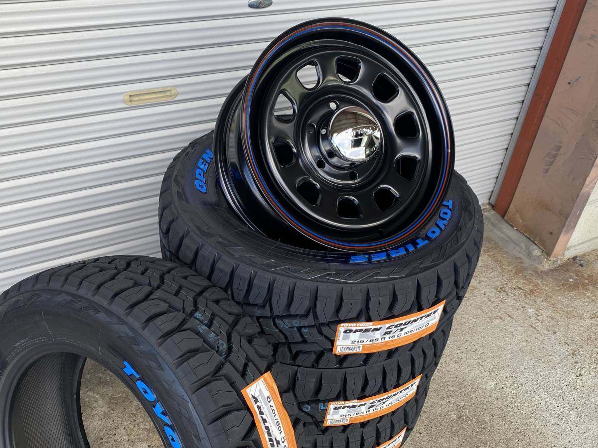 週間売れ筋 ◎送料無料/在庫有り デイトナBK 215/65R16C 109/107Q TOYO