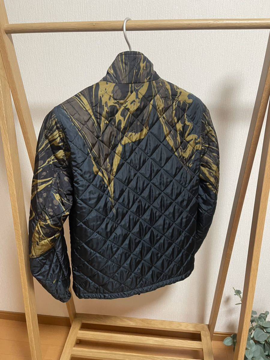 DRIES VAN NOTEN キルティング ジャケット 2018-19AW サイズ44 （S〜M）美品　ドリスヴァンノッテン マーブルプリン ブルゾン中綿_画像2