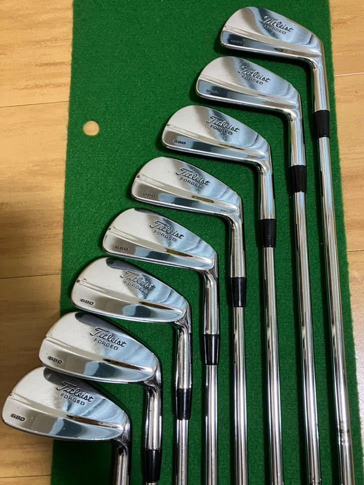 世界500セット限定 オリジナル タイトリスト Titleist FORGED 680 DG