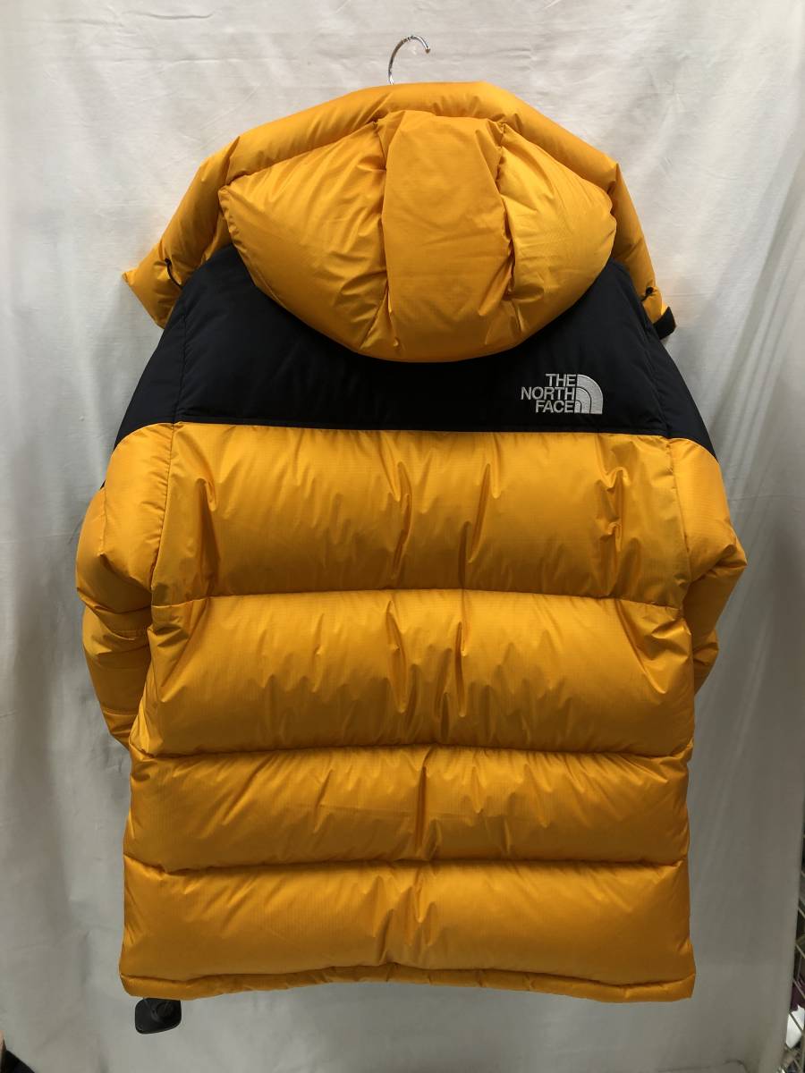 THE NORTH FACE ダウンジャケット メンズ M イエロー×ブラック ND92031