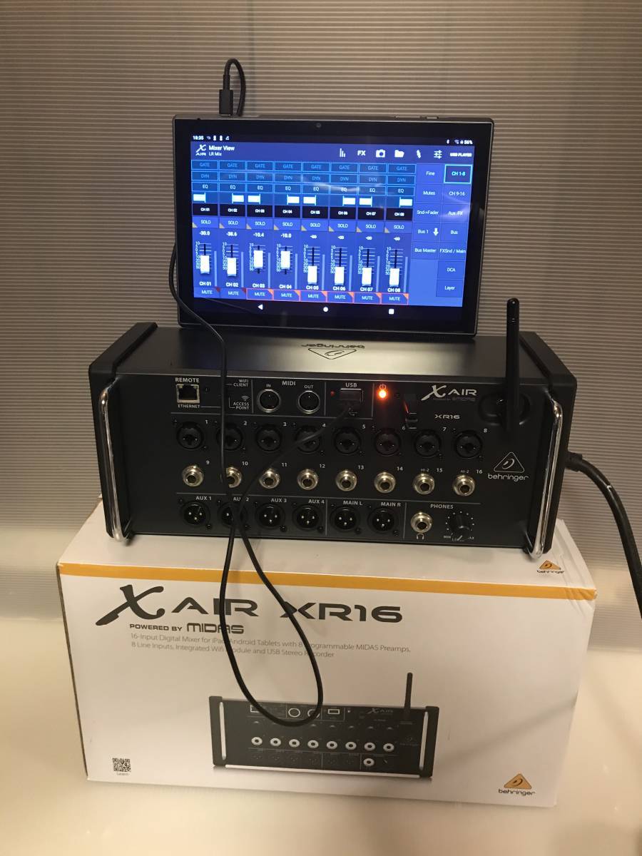 BEHRINGER ベリンガー X Air XR16 デジタルミキサー | cartimeexpress.com
