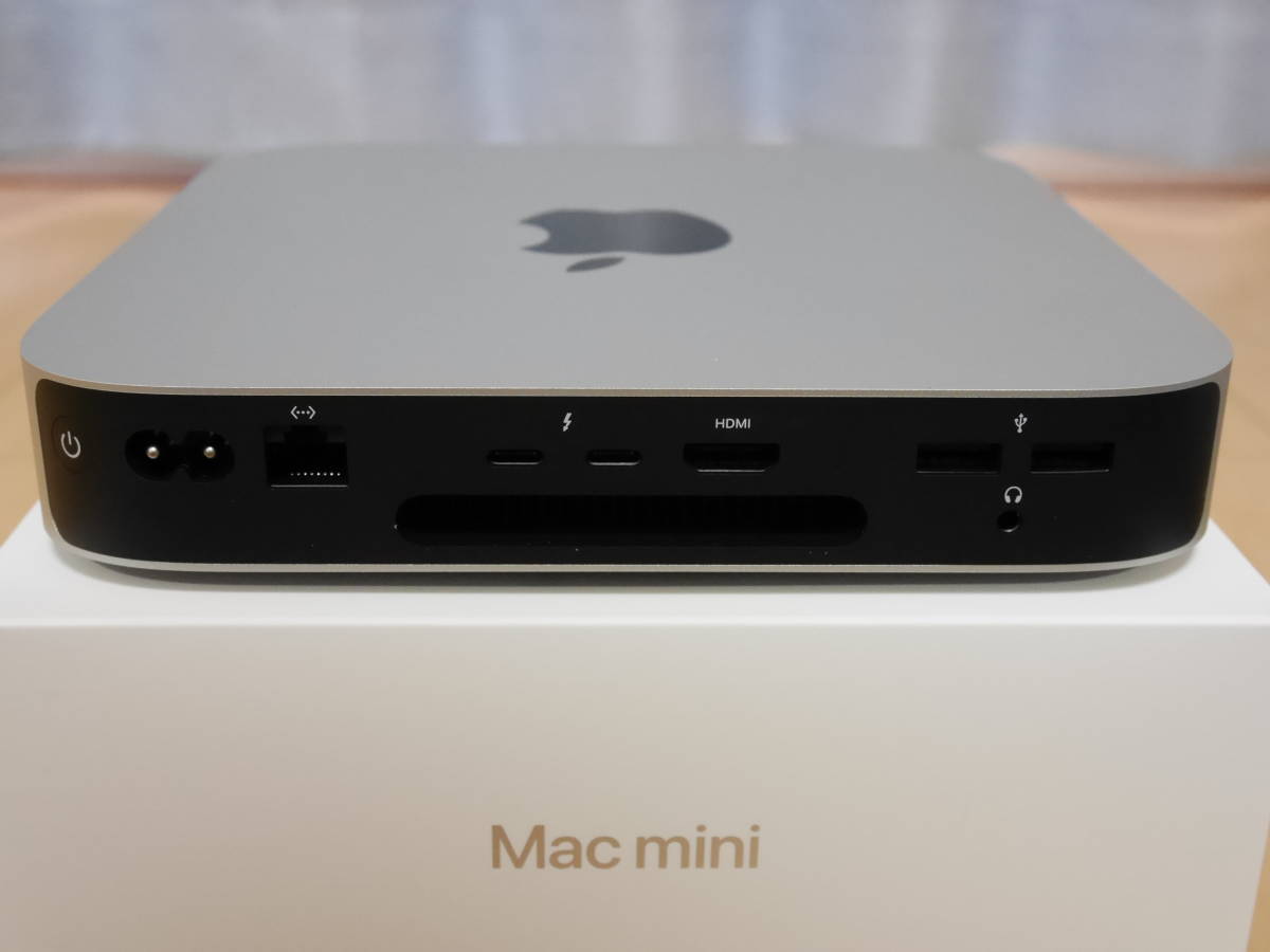 オークショ】 ☆ほぼ新品☆ Apple M2 Mac mini (2023) 512GB 8GBメモリ