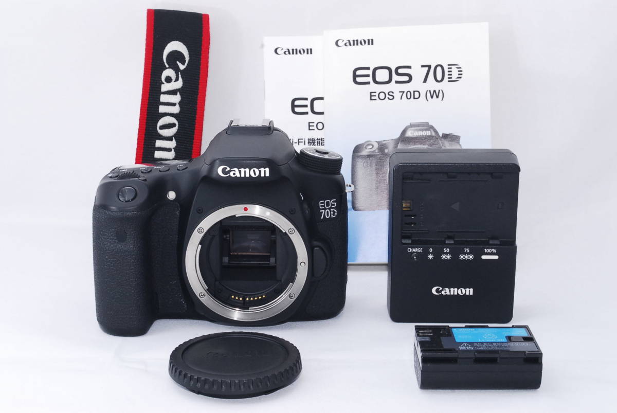 149 新品級☆キヤノン Canon デジタル一眼レフカメラ EOS70D ボディ
