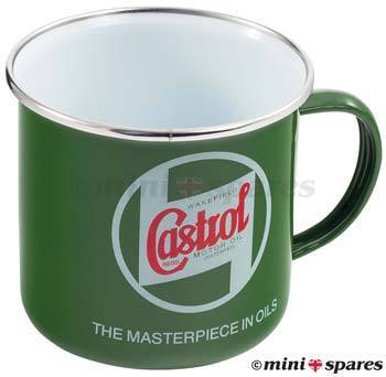 ローバーミニ　マグカップ　CASTROL TIN MUG　kenz_画像1