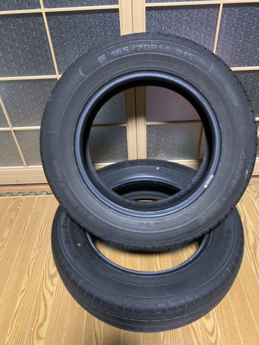 165/70r14 GoodYear GT-Eco Stage  2 штуки 　2020 год 