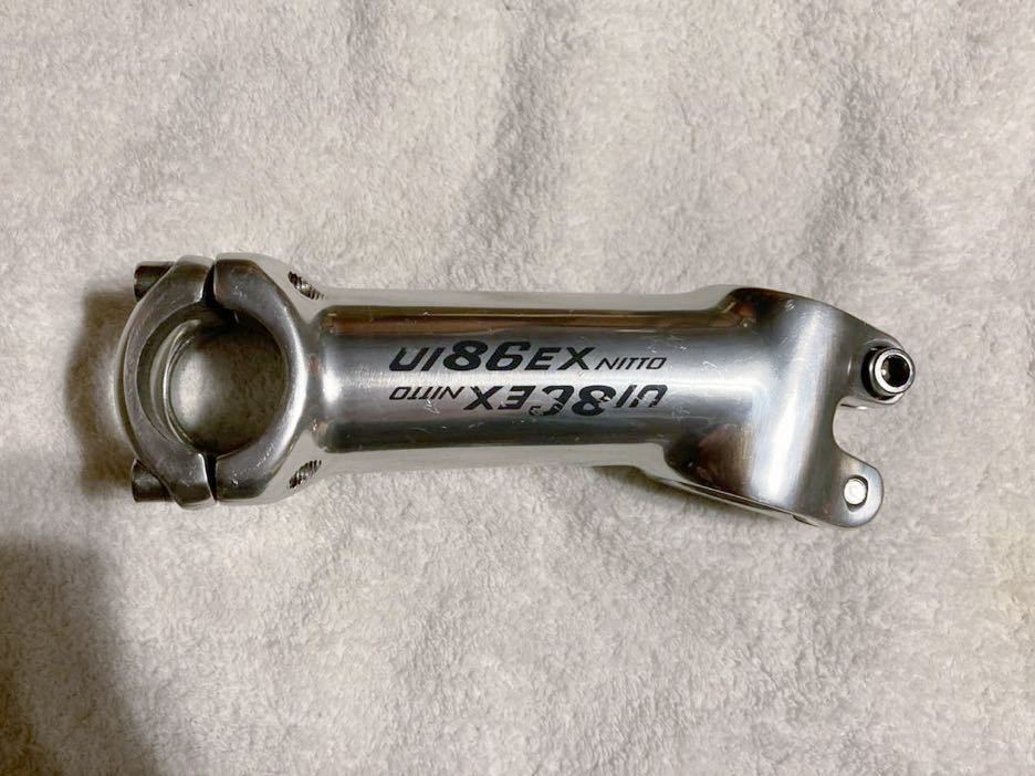 NITTO 日東 アヘッド ステム UI86EX ステム長100mm 73° ハンドル NITTO 日東 アヘッド ステム UI86EX ステム長100mm 73° ハンドル