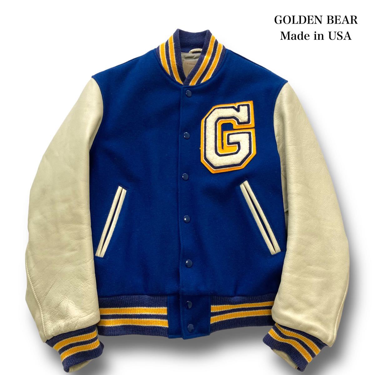 新品登場 ゴールデンベア（Golden Bear）スタジャン Made in USA