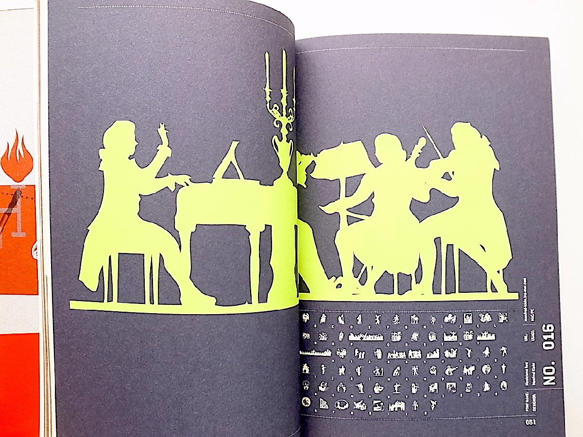 TYPE DINGBAT 世界の絵フォントコレクション(BNN新社,2008年)CD-ROM付き_画像3